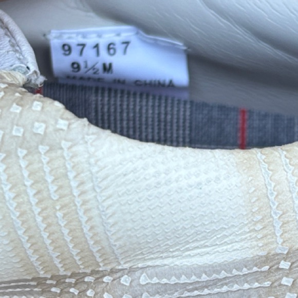 FootJoy LoPro White and Cream Plaid Women’s Golf Oxfords. 9.5. Like New - Picture 9 of 10